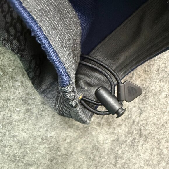 Nike Training Pants Men Small Blue Gray Fleece 29" Ripcord Adjustable Leg 535695 - Picture 3 of 16